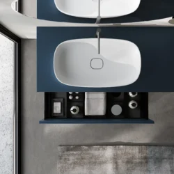 Lavabo Click sobre encimera, de Mineralux o Mineralsolid  - Ideagroup