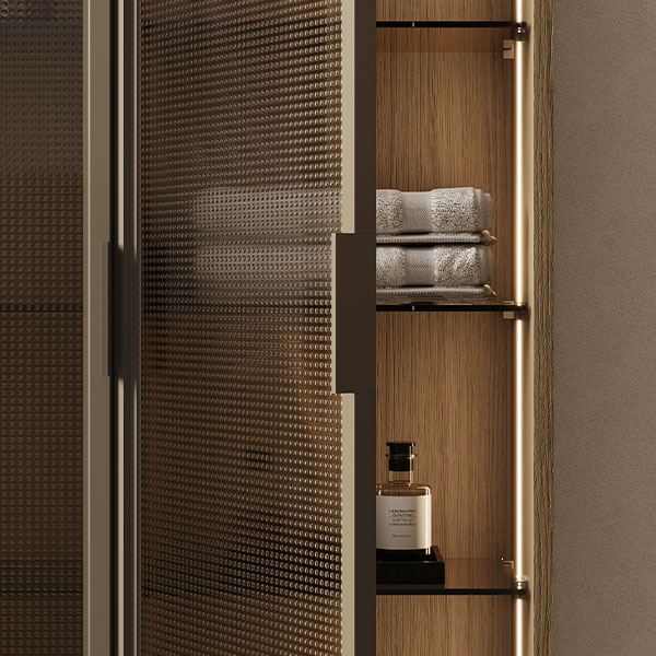 Puertas de vidrio Fumé