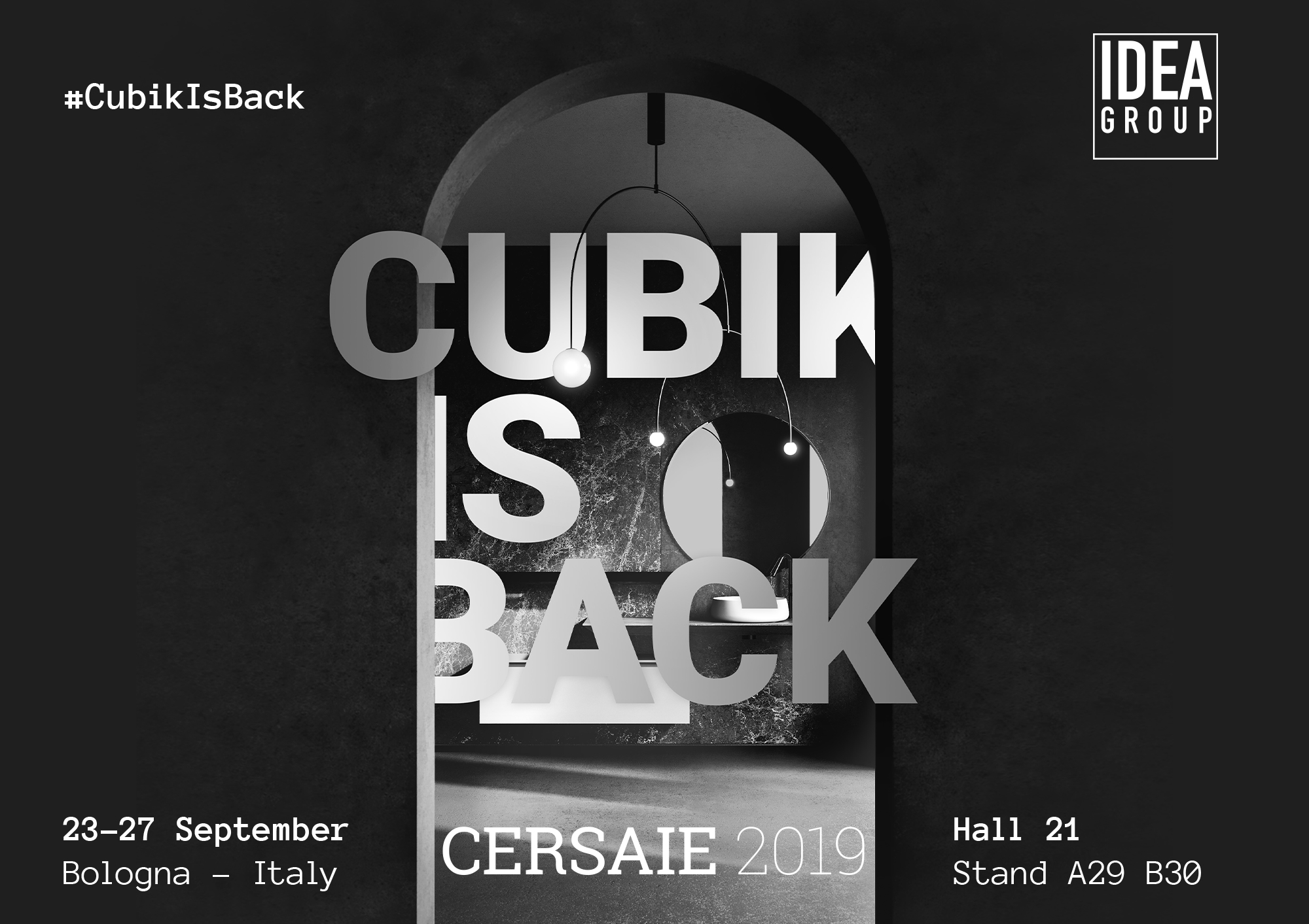 Ideagroup en la Feria Cersaie 2019: #CubikIsBack