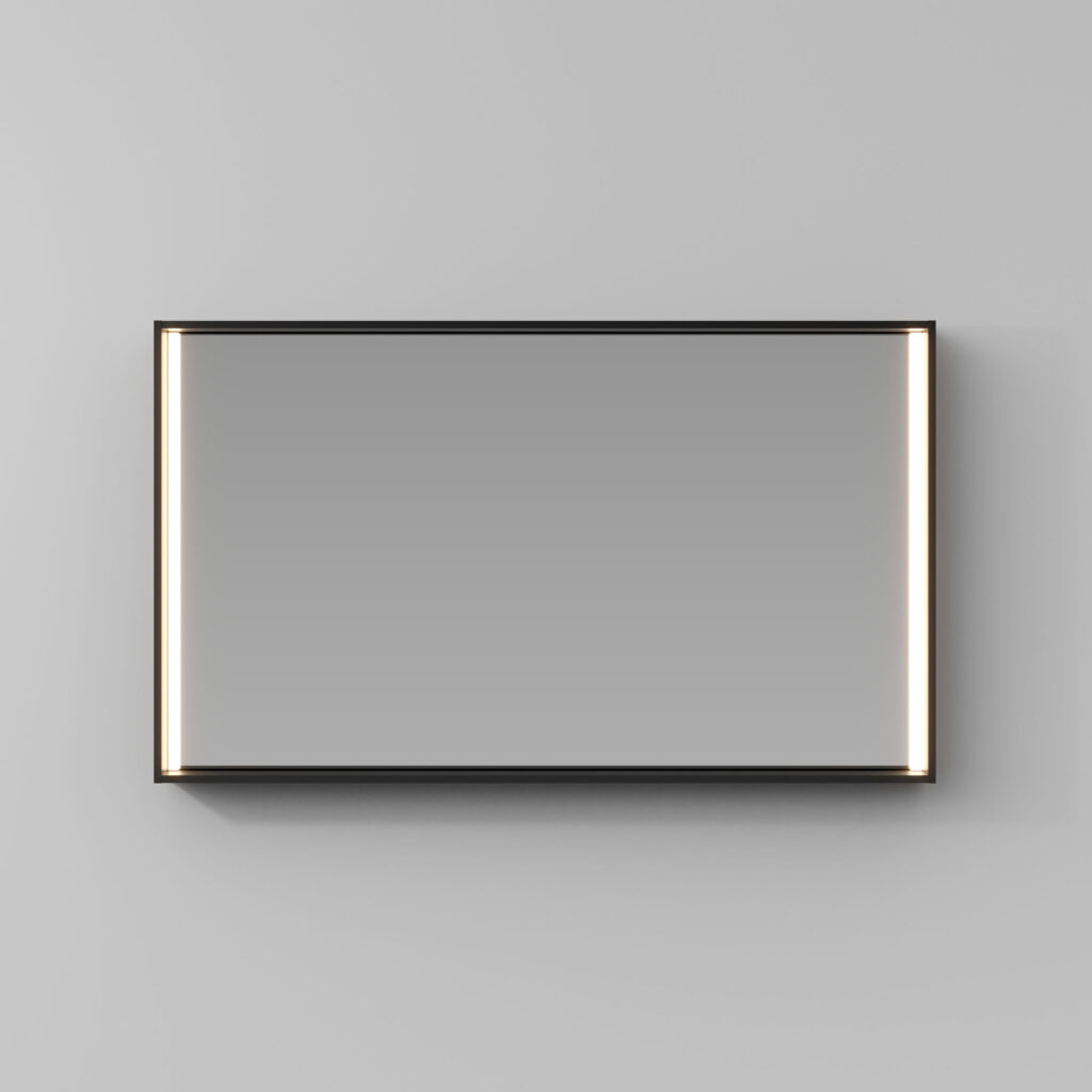 Espejo rectangular Riquadrata con marco  - Ideagroup