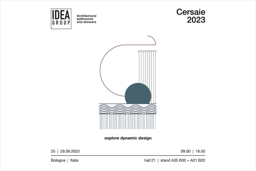 Explore dynamic design: Ideagroup en Cersaie 2023