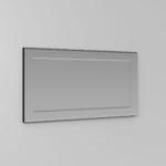 Espejo rectangular Prisma con bastidor de aluminio  - Ideagroup
