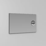 Espejo rectangular SAT/SAL con bastidor de aluminio y espejo agrandador  - Ideagroup