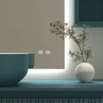 Espejo rectangular Side-Up retroiluminado con led  - Ideagroup