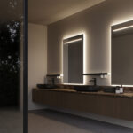 Espejo rectangular Side-Up retroiluminado con led  - Ideagroup