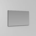 Espejo rectangular Lag con bastidor de aluminio  - Ideagroup