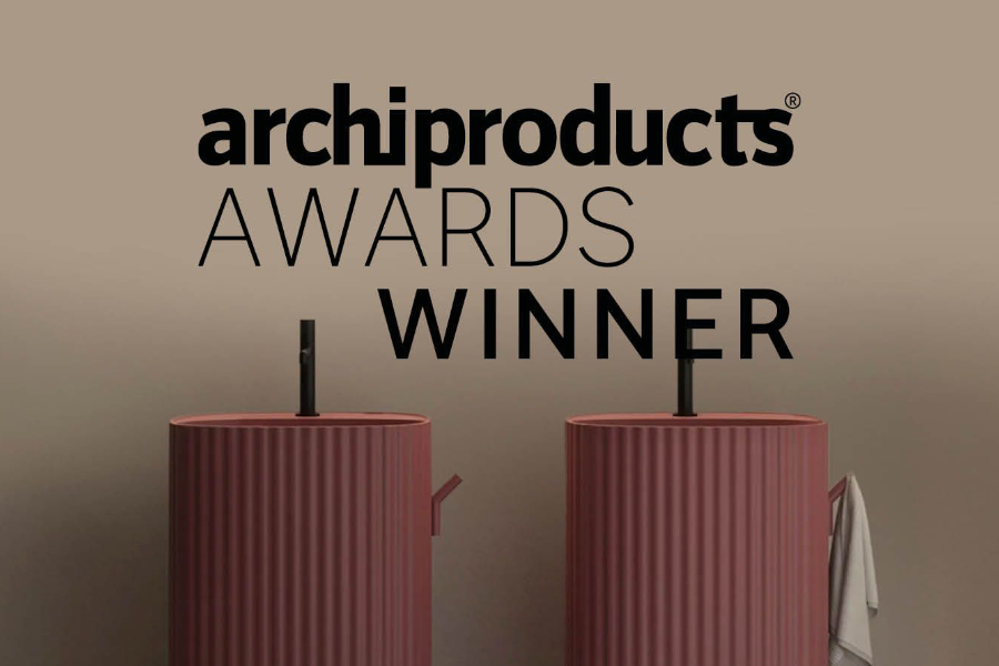 El lavabo de pie Giove ha sido galardonado en los Archiproducts Design Awards