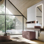 Lavabo Beauty sobre encimera, de Cristalplant  - Ideagroup