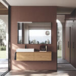 Lavabo Cubik sobre encimera, de Aquatek  - Ideagroup