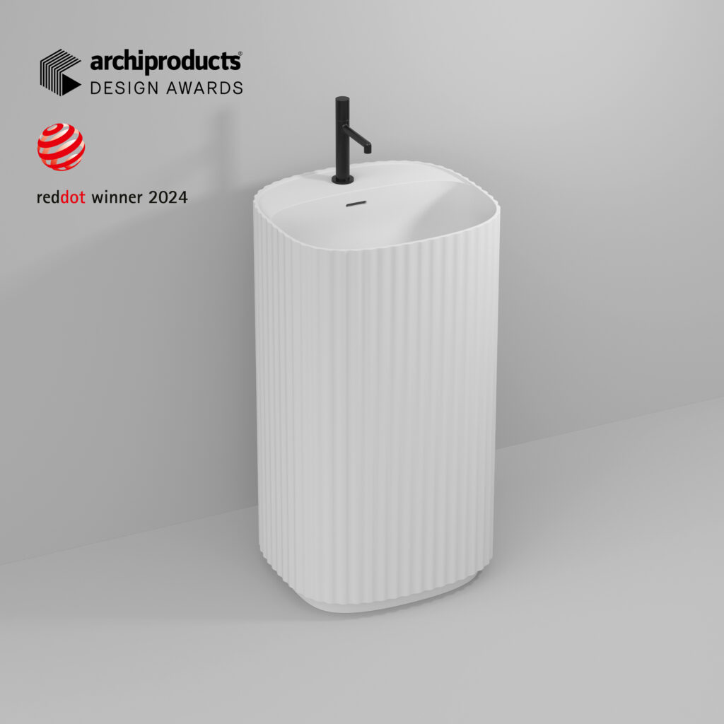 Lavabo independiente Giove02 de Cristalplant  - Ideagroup