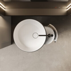 Lavabo independiente Beauty, de Cristalplant  - Ideagroup