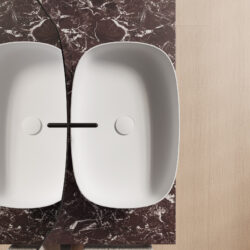 Lavabo Laguna06 sobre encimera, de Cristalplant  - Ideagroup