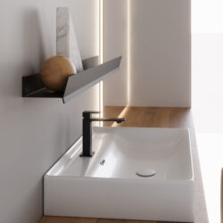 Lavabo Touch sobre encimera, de cerámica  - Ideagroup