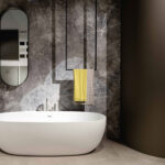 Toallero de techo de acero inox  - Ideagroup