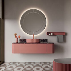 Lavabo Giove04 sobre encimera, de Cristalplant  - Ideagroup