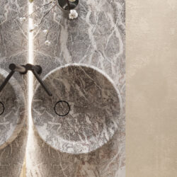 Lavabo Beauty sobre encimera, de mármol natural  - Ideagroup