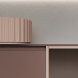 Lavabo Giove03 sobre encimera, de Cristalplant  - Ideagroup