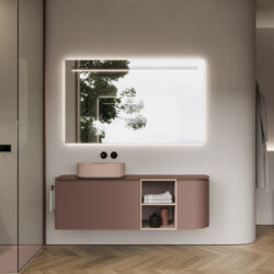 Lavabo Giove03 sobre encimera, de Cristalplant  - Ideagroup