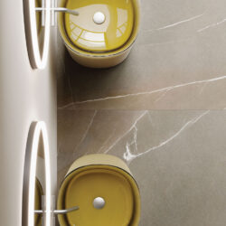 Lavabo independiente Habe, de Khromalite  - Ideagroup