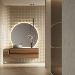 Espejo decorativo Platea retroiluminado  - Ideagroup