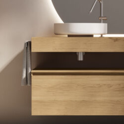 Lavabo sobre encimera Halo de Cristalplant  - Ideagroup