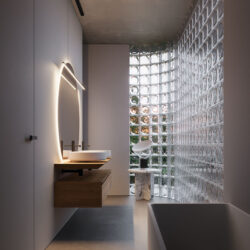 Lavabo sobre encimera Halo de Cristalplant  - Ideagroup