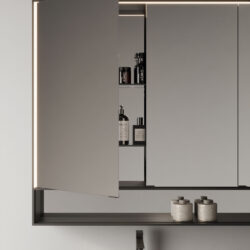 Espejo rectangular contenedor Multiplo de dos o tres puertas  - Ideagroup
